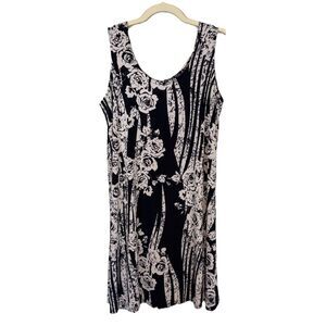 VTG Jostar Dress Size L Whimsigoth Grunge 90s Witchy USA Made ALine Stretchy